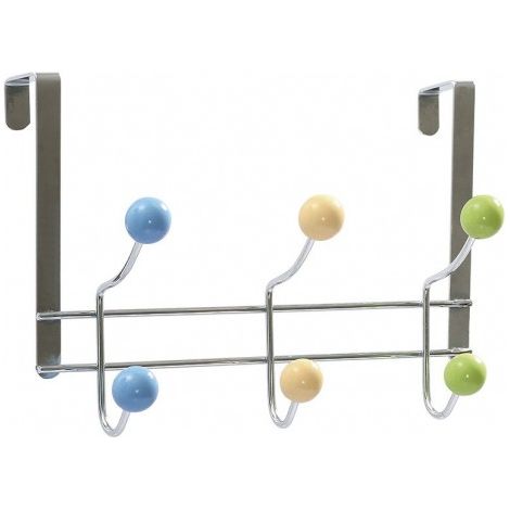 PERCHA METAL.P/PUERTA, 6 GANCHOS HABITEX - EHLIS