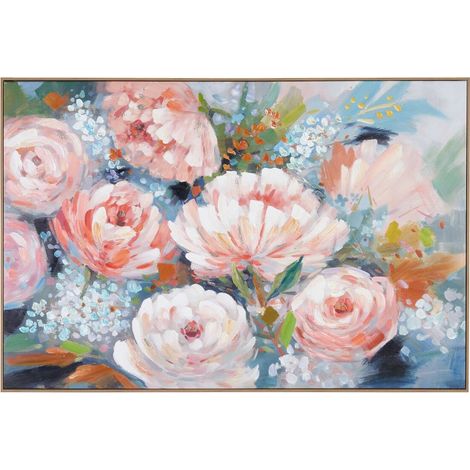 Marco de lienzo flores 120 x 5 x 80 cm (1/5)