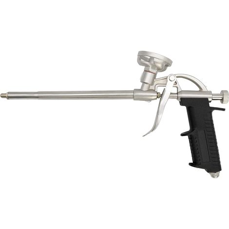 Pistolet à mousse PU professionnel en métal, 31 cm, auto-nettoyant pour mousse de construction et mousse de montage, construction robuste (1/5)