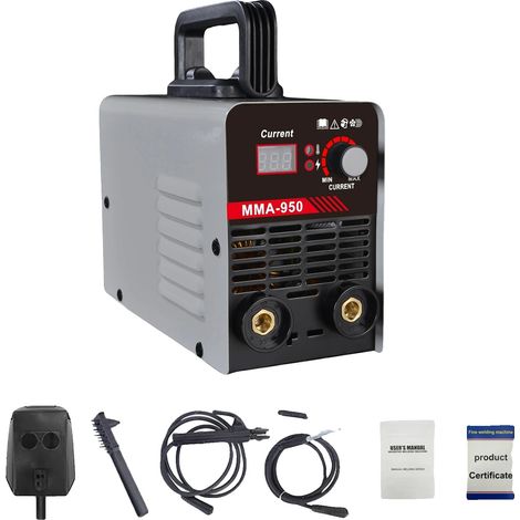 Machine à souder à arc MMA Inverter, puissance réglable, design portable, MMA-950 (1/2)