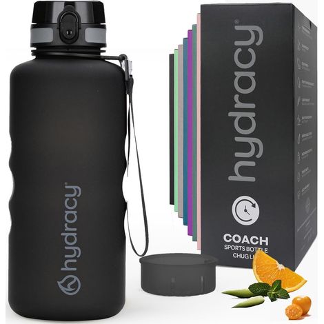 Trinkflasche Fruchteinsatz Auslaufsicher 2L Schnelltrink Space Greu (1/5)