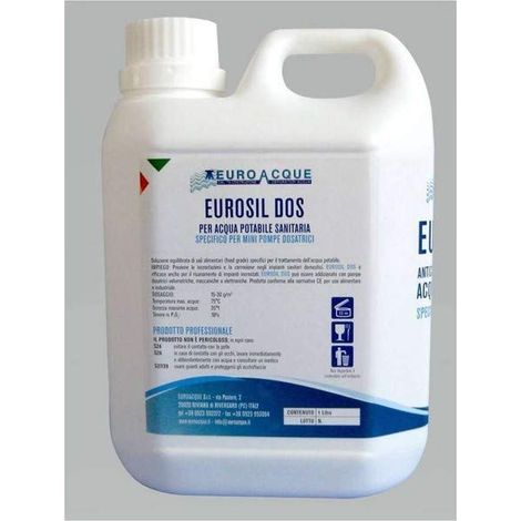 Anticorrosivo eurosil 18/1 tanica 1 kg polifosfato liquido Euroacque