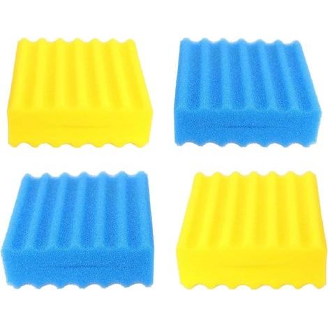 Spugne filtranti di ricambio generiche compatibili con i filtri per laghetto Sunsun CBF-200T, CBF-350, CBF-350B, CBF-350C e CBF-550. Spugna filtrante biologica 2 in 1 per laghetti ornamentali, per acq (1/5)