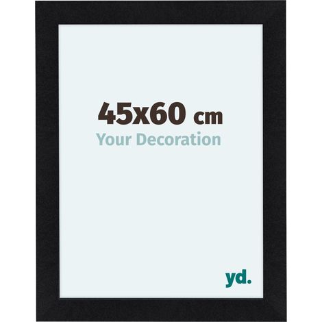 yd. - Cadre photo 45x60 - Noir Mat - MDF - Como (1/5)