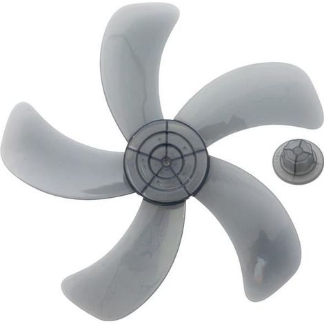 Pale de ventilateur en plastique IEFIEL avec cache-écrou, accessoires de remplacement pour pale de ventilateur type C (1/4)