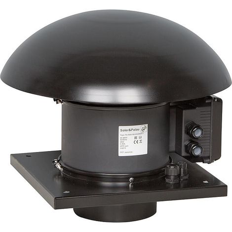 Tourelle hélico-centrifuge réversible 470/750 m3/h moteur Ecowatt 1V D 250 mm S&P 203979 (1/2)