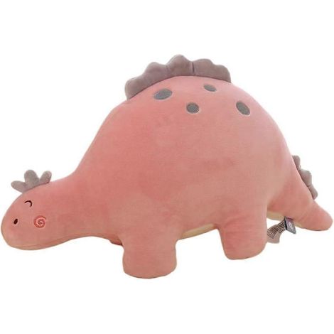 Bubble Dragon Dinosaurier Plüschkissen, entzückendes Plüschkissen, ideales Geschenk für Kinder (rosa, 45 cm) (1/5)