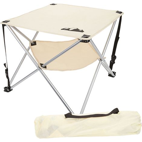 Table pliante mini extérieur portable léger 600D Oxford toile pliante pour camping barbecue pique-nique kaki (1/5)