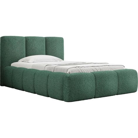 Cama TrendyNest Vulpora II, Abriamo 09, Individuales, 90x200, Tapiz, Somieres, 110x222x71cm (1/5)