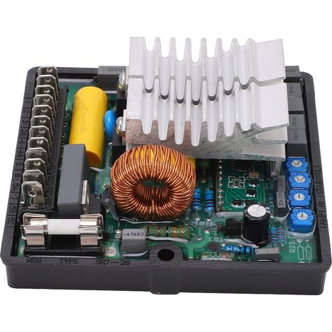 Régulateur AVR SR7-2 ABS pour Alternateur Mecc Alte, Tension AC 80-270V Automatique (1/5)