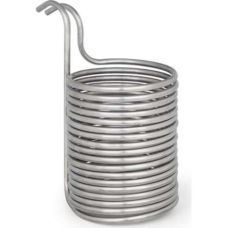 Chiller 12 Eintauchkühler Ø21,5 cm 18 Schleifen 304 Edelstahl (1/4)