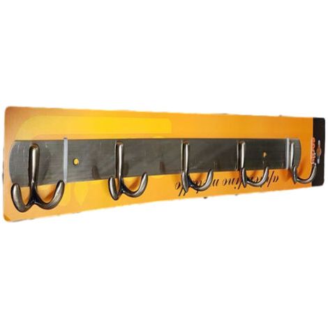 CINTRE MURAL SERVIETTES LAITON ANTIQUE 5 PLACES DOUBLE (1/2)