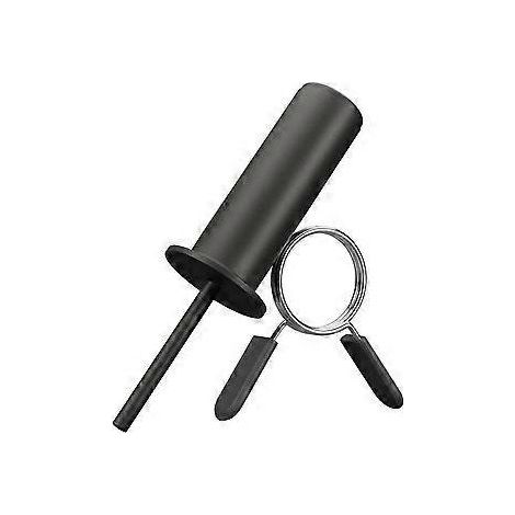 Gewichtsstapelstift, Turnhallenstift mit Federclip-Hülse, Gewichtsstifte 8 mm (1/5)