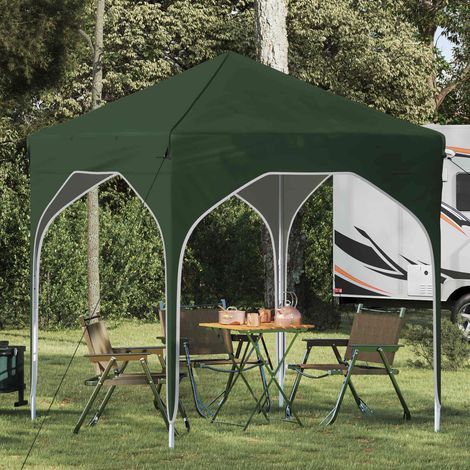 Teenpull – Pop-up Partyzelt 194 x 194 x 245 cm Grün (1/5)