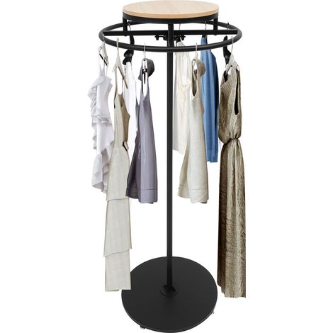 YISSALE – Porte-vêtements rond de 55 pouces de hauteur (1/5)