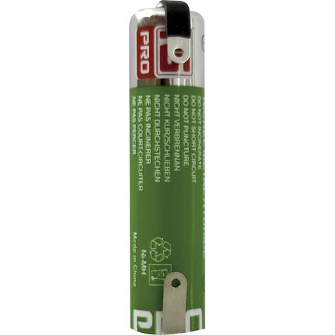 Batterie AAA rechargeable 1.1Ah RS PRO sortie Cosses ( Prix pour 1 )