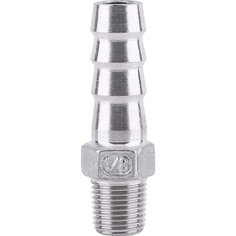 Verbindungsstück für Rohr, Stacheldraht, Adapter Dfe für Rohre, Edelstahl SS304, 1/8 Zoll  3/4 Zoll (1/8 x 10 mm)