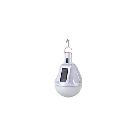 Ampoule Solaire sans Fil à Charge Rapide USB Rechargeable Extérieure Ampoule LED pour Camping Extérieur Ampoule Solaire Lumière Solaire Ampoule de Camping (1/5)