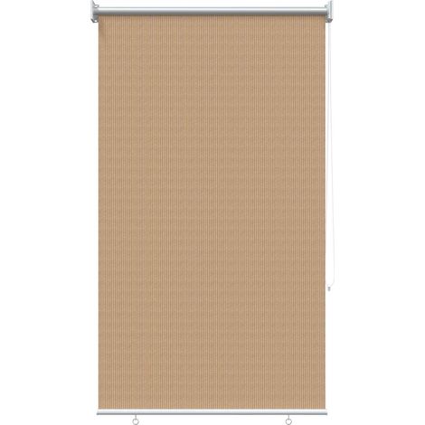 Outdoor Roller Blind 65(W)x230(H) cm Beige vidaXL