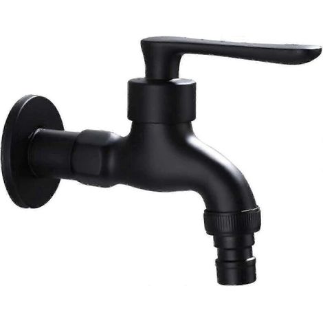 Robinet de jardin extérieur de style vintage de qualité supérieure pour eau froide avec interface de commande exclusive (sorties de 1/2 pouce) (1/5)