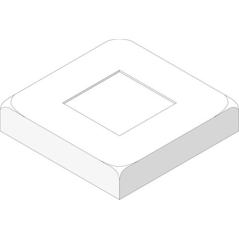 VETRO System-Abdeckkappe 145 x 145 x 28 mm,