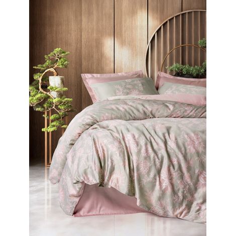 Funda nórdica, funda nórdica, ropa de cama Set 100% Algodón Powder (1/2)