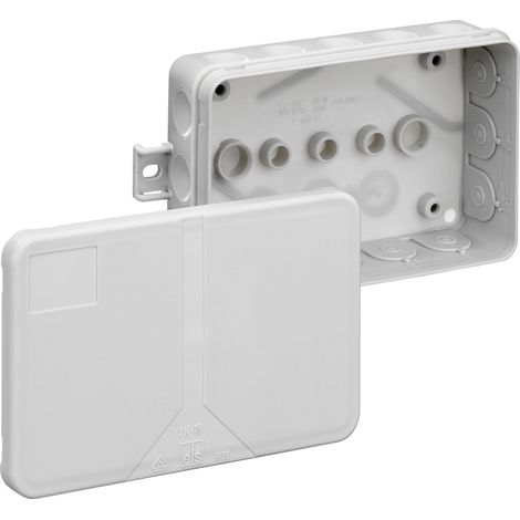Spelsberg 34891601 Boîte de raccordement (L x l x H) 85 x 130 x 37 mm gris IP55 1 pc(s)