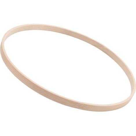 Anneaux en bambou Dream Bamboo, cercle en bois pour attrape-fleurs, couronne de fleurs, décoration de jardin, panier suspendu, 20,5 cm (1/5)
