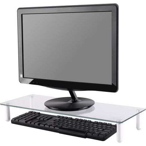 neomounts NS10 Monitorständer transparente Glas 8 cm (1/4)