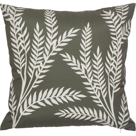 Funda de cojín de exterior Tileo 40x40cm beige - Atmosphera créateur d'intérieur (1/5)