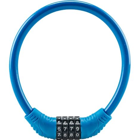 Antivol de vélo à combinaison à 4 chiffres, en acier, pour une sécurité sans clé sur les vélos et les scooters.-AquaForge (1/5)