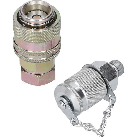 Raccord rapide, adaptateur pour essais de pression hydraulique, fournitures industrielles G1/8 (1/4)
