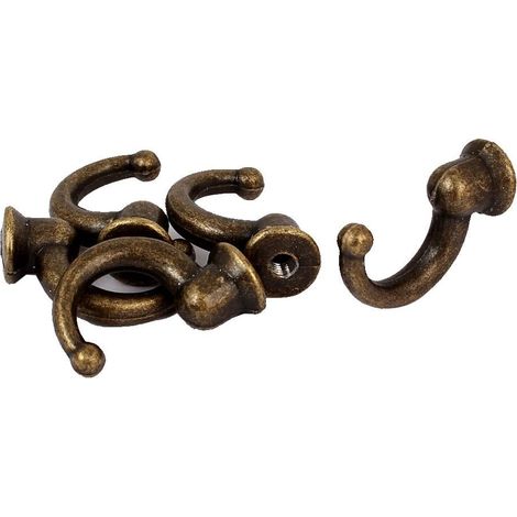 5 Badezimmer-Zubehör Stk 30mm x 20mm 11mm Zinklegierung Einzelhaken Handtuchhaken Wandhalterung (1/4)