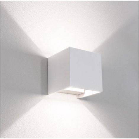 Century lampada applique led updown quadrato bianco 20w - 2,7k-4k-6,5k udsbi-2012 (1/2)
