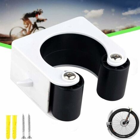 INHHUB Boucle de stationnement pour vélo, support mural pour vélo de montagne, vélo de route, support de rangement vertical avec clip de présentoir pour vélo,Starlight-INHHUB (1/5)