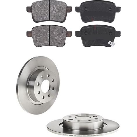 KIT FRENI POSTERIORI compatibile con OPEL ADAM (M13) - DISCHI + PASTIGLIE OEM: P 59 086 / 17712 /SOSTITUZIONE DIRETTA/BASSA POLVERE/SILENZIOSO