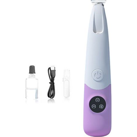 Machine de toilettage électrique sans fil professionnelle pour chiens, silencieuse, pour la coupe et l'entretien réguliers à domicile.-AquaForge (1/5)
