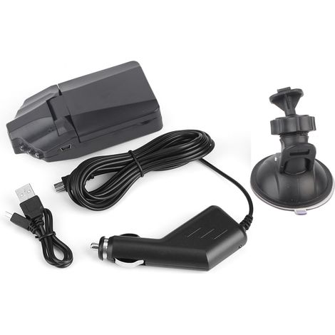DVR de voiture, enregistreur vidéo, angle de vue de 120°, vision nocturne rotative pour une conduite sûre (1/5)