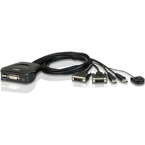 Switch KVM Aten CS22D-AT nero (1/2)