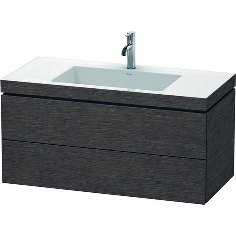 Duravit L-Cube c-bonded Set wandhängend, 2 Schubkästen, ohne (1/5)