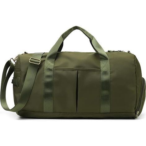 1 Sac de sport,Compartiment chaussures,Nylon imperméable,Poches multiples,Voyage et gym,Homme et femme (1/5)