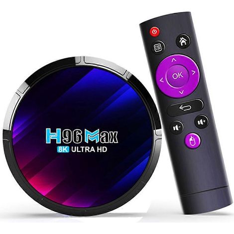 Le boîtier TV intelligent H96MAX RK3528 est doté d'Android 13, prend en charge la résolution 8K, 2 Go de RAM, 16 Go de stockage, prend en charge le WiFi 2,4 GHz/5 GHz et est livré avec une prise stand (1/5)
