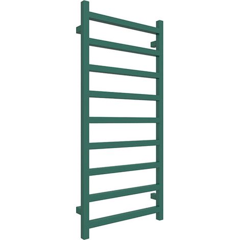 Sèche-serviette mixte vert de 480mm de haut et 500mm de large - 173 Watt - SIM480/500Z86026