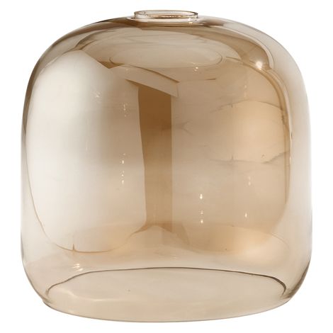Diffusore Anima Vetro Soffiato Ambra Specchiato D22 E27 (1/2)