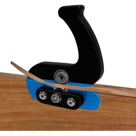 Professionelles Kantenschneidwerkzeug, Furnierhobel und Fasenschaber für die Holzbearbeitung, z. B. für Arbeitsplatten, Möbel, Schränke und Laminat. (1/5)