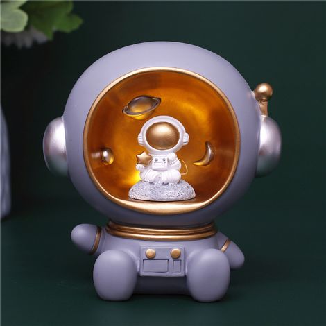 de table décorative en résine synthétique motif astronaute