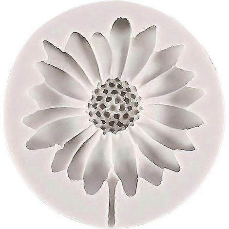 Moule à gâteau en silicone 3D en forme de fleur, résistant à la chaleur, antiadhésif et sans BPA, disponible en 2 tailles pour des créations pâtissières originales et des desserts de fête. (1/5)