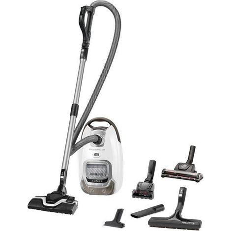 Bodenstaubsauger 400w 58db weiß - Rowenta - ro7487ea