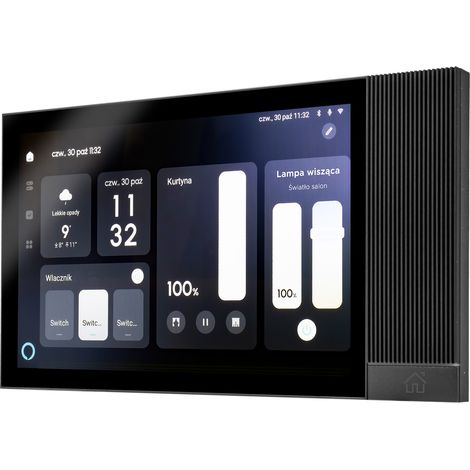 Panel táctil inteligente para el hogar de 8" con WiFi, Zigbee, Bluetooth y puerta de enlace Tuya. (1/5)