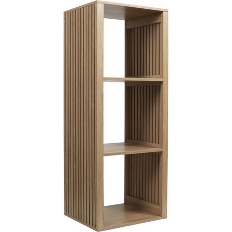 Étagère Modulable 3 Cases "Klaus" 99cm Marron (1/5)